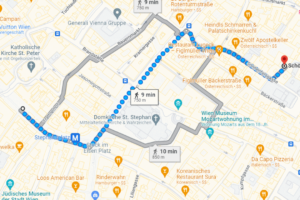 https://www.google.at/maps/dir/Wiener+Pests%C3%A4ule+(Dreif%C3%A4ltigkeitss%C3%A4ule),+Graben+28,+1010+Wien/Sch%C3%B6nlaterngasse+3,+Wien/@48.2092729,16.3729871,17z/data=!4m14!4m13!1m5!1m1!1s0x476d0798e9d2ed2b:0x19ca8b2e98ba5488!2m2!1d16.3697947!2d48.2087183!1m5!1m1!1s0x476d079f8a1bb92b:0xb83a17b2d61f51c0!2m2!1d16.3770189!2d48.2094974!3e2